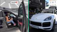 Woman spoils herself with a Porsche Cayenne, netizens celebrate: "God did indeed"