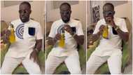 Osei Kwame Despite chills as he flaunts luxury watch in Instagram video, fans gush over him