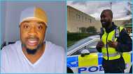 Otumfuo Nana: Ghanaian security man in UK defends Kumawood actor, opens up on his salary in video