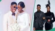 Moses Bliss' wife calls on God to link singles to their right partners: "Do it for ur children"