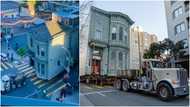 Residents in awe as video shows moment house is lifted and moved to new location