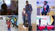 From slum to the world: 5 cute photos of 10-year-old chess champion with cerebral palsy as he flies in plane
