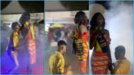 Ghanaian man proposes marriage to girlfriend on her graduation day, her reaction melts hearts, video trends