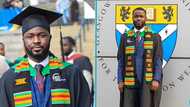 Ghanaian man bags master's degree from UK university