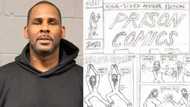 R. Kelly’s cellmate creates comic book depicting their lives in prison doing yoga