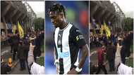 Christian Atsu: Old Video of Newcastle fans chanting a song they made for him surface online