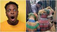 3 Masquerades Kneel Before Pastor for Prayers, 'Give their Lives to Christ'