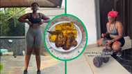 Woman shares weight loss transformation and how she still enjoys delicious meals in TikTok video