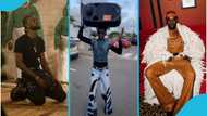 GH man storms streets of Accra with speaker and plays Black Sherif's songs