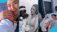 Patapaa's ex-wife Liha Miller welcomes baby with her hubby shortly after their wedding, video