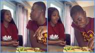Ghanaian man eats wife's food for the first time, fails to give her perfect score, video trends