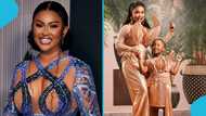 Nana Ama McBrown: Baby Maxin changes her mum's mood with heartwarming beauty compliment