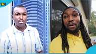 Ghanaian comedian David Oscar looks unrecognisable as he flaunts his new look in video