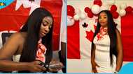 Young lady celebrates as she is granted Canadian citizenship: "The application process took only two months"