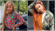 Efia Odo steals show as she flaunts legs and abs in crochet bralette and mini skirt, video causes massive stir