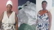 Joy as Ghanaian woman becomes first-time mother after welcoming 4 babies at once; photos, video pop up