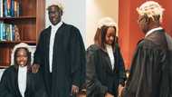 Man called to the bar same year he gave birth welcomes daughter in learned profession