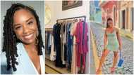 Lady buys expensive dress from shop; stranger pays all her bills without seeing her
