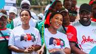 John Dumelo's wife can't keep calm as her husband is announced as the MP-elect for Ayawaso West Wuogun