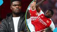 Thomas Partey trends as Ghana Arsenal fans fume over his bench role in London Derby draw with Chelsea