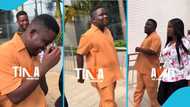 Abu Trica all smiles with baby mama Queenie as update emerges in extradition case