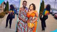 Lil Win's wife Maame Serwaa sings and dances to Saworowa in adorable video, many hail her for being supportive