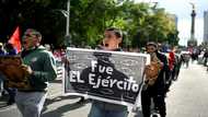 Thousands march to demand justice for Mexico's missing students
