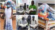 GH mom of 5 babies born at once receives over GHc30k and other useful items; video stirs emotions