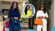 Jackie Appiah glows as she shows off her new shape while rocking a stylish yellow dress and flawless makeup