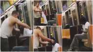 Kind man removes his shirt, cap and wears it on stranger without cloth on train, video melts hearts
