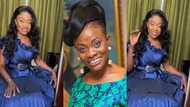 Blue on blue: Evangelist Diana Asamoah outdoors first beautiful 2022 look in video