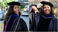 How smart Black lady celebrated after earning PhD in Economics with stunning photos; gets peeps talking