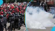 Police in Kumasi fire tear gas on NDC protestors after clash and alleged attack on officers