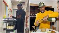 Ghanaian man who works as a cleaner in Europe brags about his wages: “I make “GH¢10k monthly”