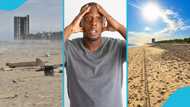 Labadi Beach: On-the-ground photos challenge images circulating online after demolition exercises