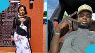 Efia Odo falls in love with Black Sherif's new song, fawns over him on social media