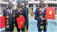 Ghana School of Law: 2 Central University alumni named best students in Criminal Law, netizens praise them