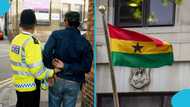 Ghanaian arrested in UK over illegal working, details and photos spark reactions