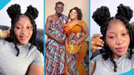 Lil Win's wife flaunts glowing fair skin in video, peeps gush over her beauty in video