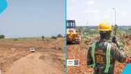 Ghana army make significant progress with Accra-Kumasi Expressway, crosses major milestone
