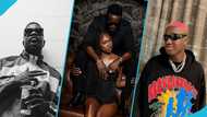 Sarkodie and Ruger to drop a new song, artwork of rapper's arms around model confuses music fans