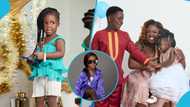 Tracey Boakye's 5-year-old daughter rocks expensive frontal lace hairstyle and stockings on her birthday