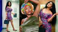 Mzbel drops jaws with spicy photos as she flexes her beauty in waist beads and leaves, fans scream