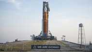 NASA's new rocket on launchpad for trip to Moon