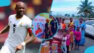 Ghana captain Jordan Ayew makes significant donation to Liberian orphanages: Video