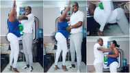 Couple start new challenge as they express love by doing choreography with ball