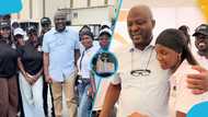 Ibrahim Mahama’s daughter rewards all Dzata Cement workers for their dedication