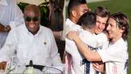 Akufo-Addo b'day: Real Madrid surprises president with signed No.77 jersey