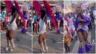 Pretty Cultural Ladies At ChaleWote Street Art Festival Thrill Folks With Exquisite Salsa Dance Moves