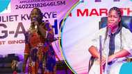 Sing-a-thon: Juliet Kwakye's record attempt enters day four, video of her looking tired causes stir